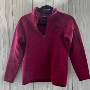 Patagonia Full Zipper Polyester Better Sweater Girls Size XL 14